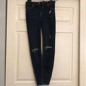 Dark wash Jamie topshop Jeans